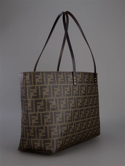 fendi monogram shirt womens|Fendi monogram shopper tote.